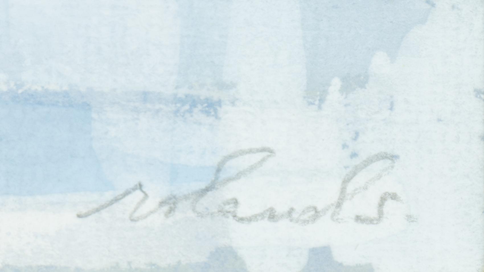 Roland Svensson, watercolour, signed.
