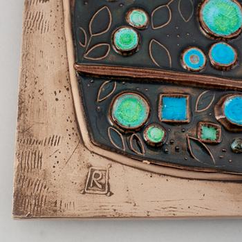 A Ceramic wallplate by Renate Rhein for Rosenthal.