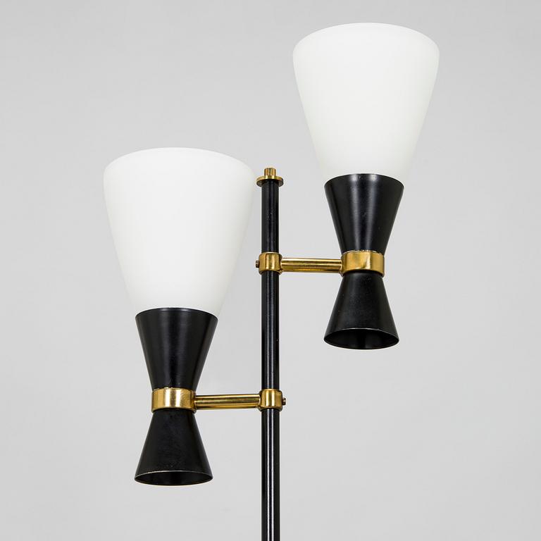 Maria Lindeman, a mid-20th century 'K10-2' floor lamp for Idman.