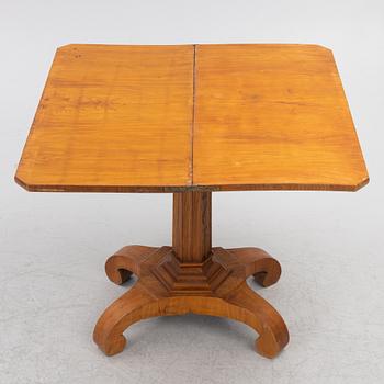 A games table, mid-19th Century.