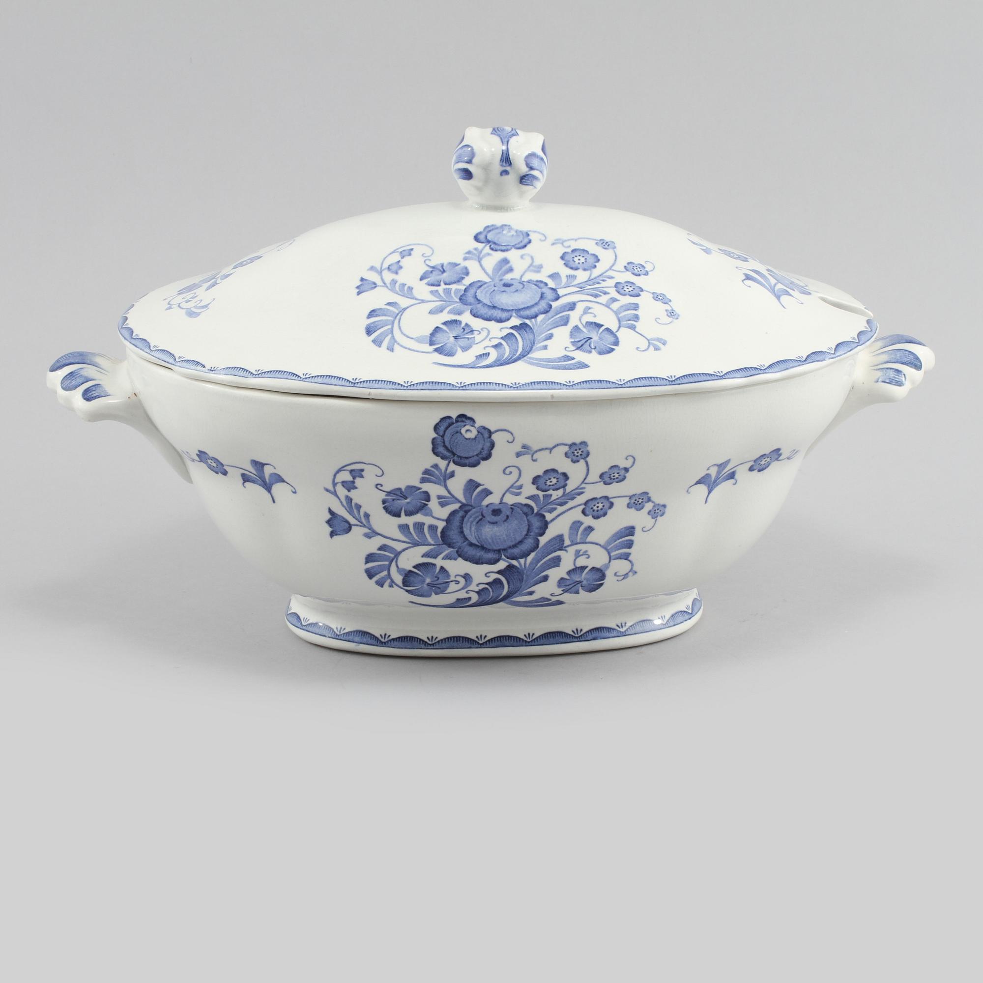 TERRIN, flintgods, "Särö", Göteborgs porslinsfabrik, 1900-talets början.