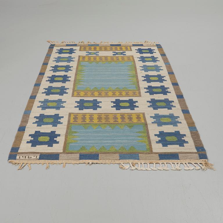 Kenneth Henry Cope, rug, rölakan, approx. 230 x 142 cm.