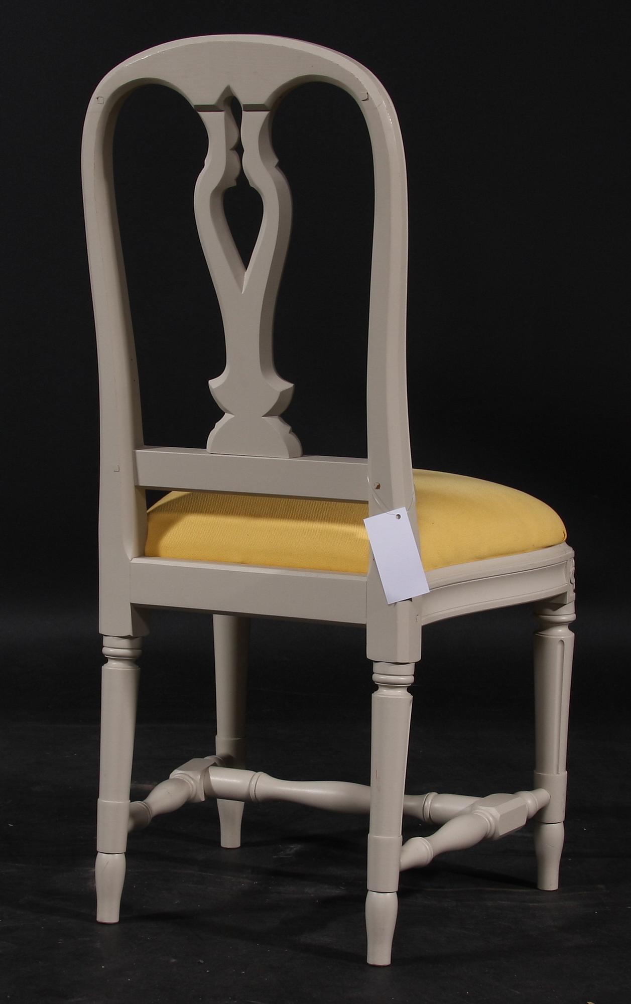 MATSALSMÖBLEMANG, 10 delar. Gustaviansk stil. Ur Ikeas 1700-tals serie.