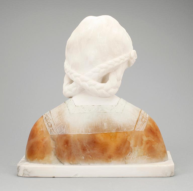 BYST på SOCKEL, bl.a. gips och marmor, 1900-tal.