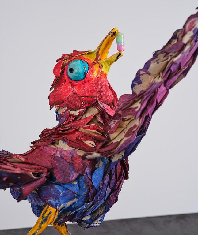 Nathalie Djurberg & Hans Berg, "A Thief Caught in the Act (Flock of Birds)".