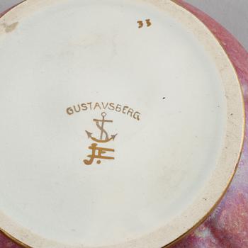 LOCKASK, flintgods, Josef Ekberg, Gustavsberg, 1900-talets första hälft.