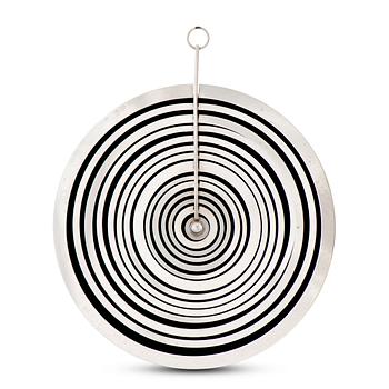 136. Tapio Wirkkala, PENDANT, "Silver moon", silver. Kultakeskus 1971.