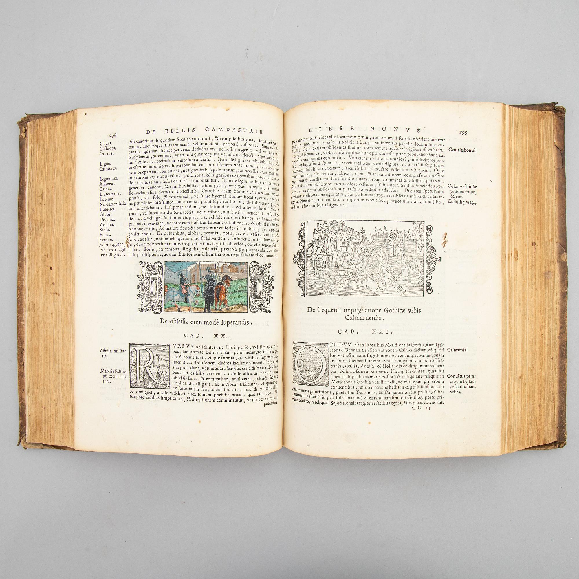 Olaus Magnus’ Historia, Rome 1555, with woodcut map.