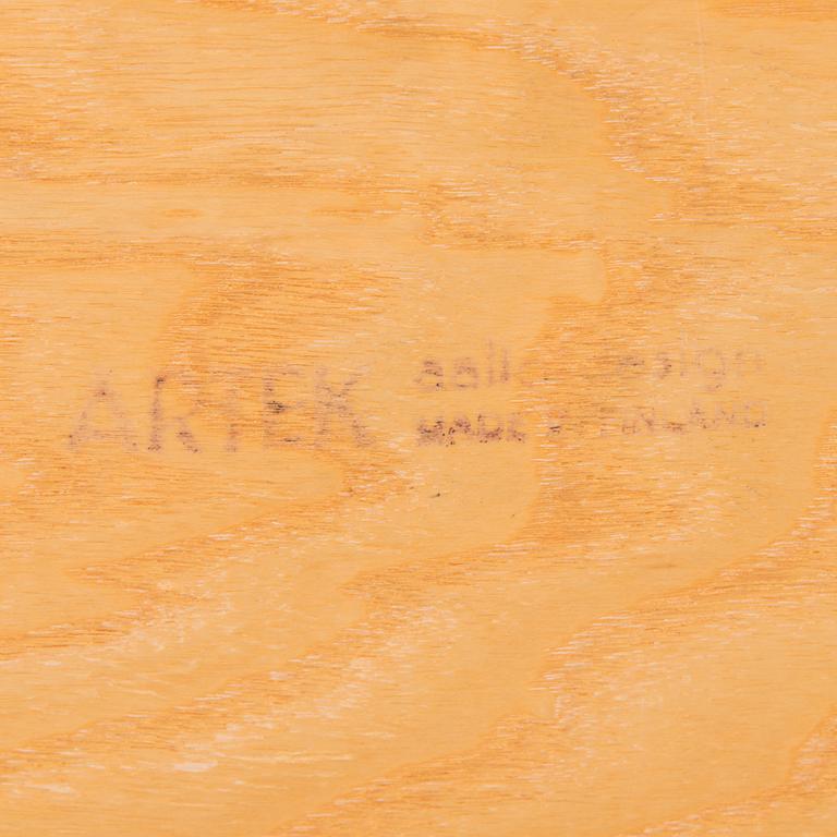 ALVAR AALTO, BORD, modell MX800B, Artek, 1900-talets slut.