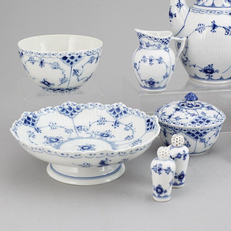 A Royal Copenhagen coffee service, Denmark, 20th Century.