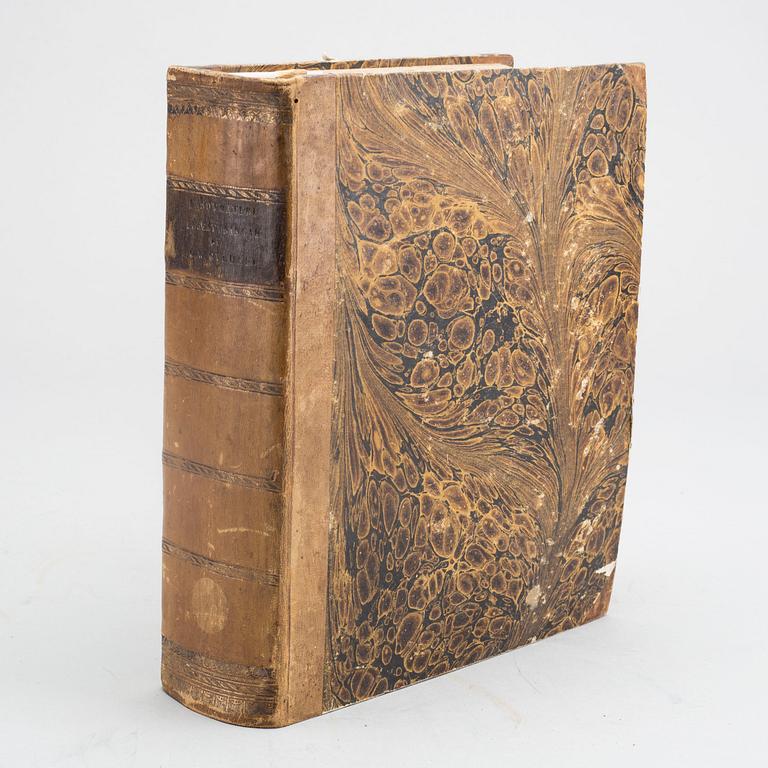 SAMLING AF FÖRFATTNINGAR RÖRANDE LANTMÄTERIET... av Claës Wilhelm Gyldén 1836.