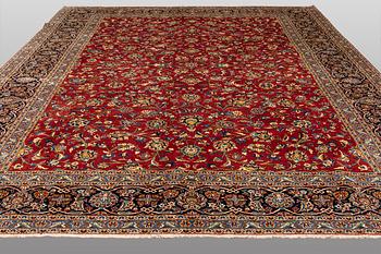 A so called Royal Kashan carpet, signed, c. 430 x 317 cm.