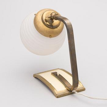 A 1920's table lamp.