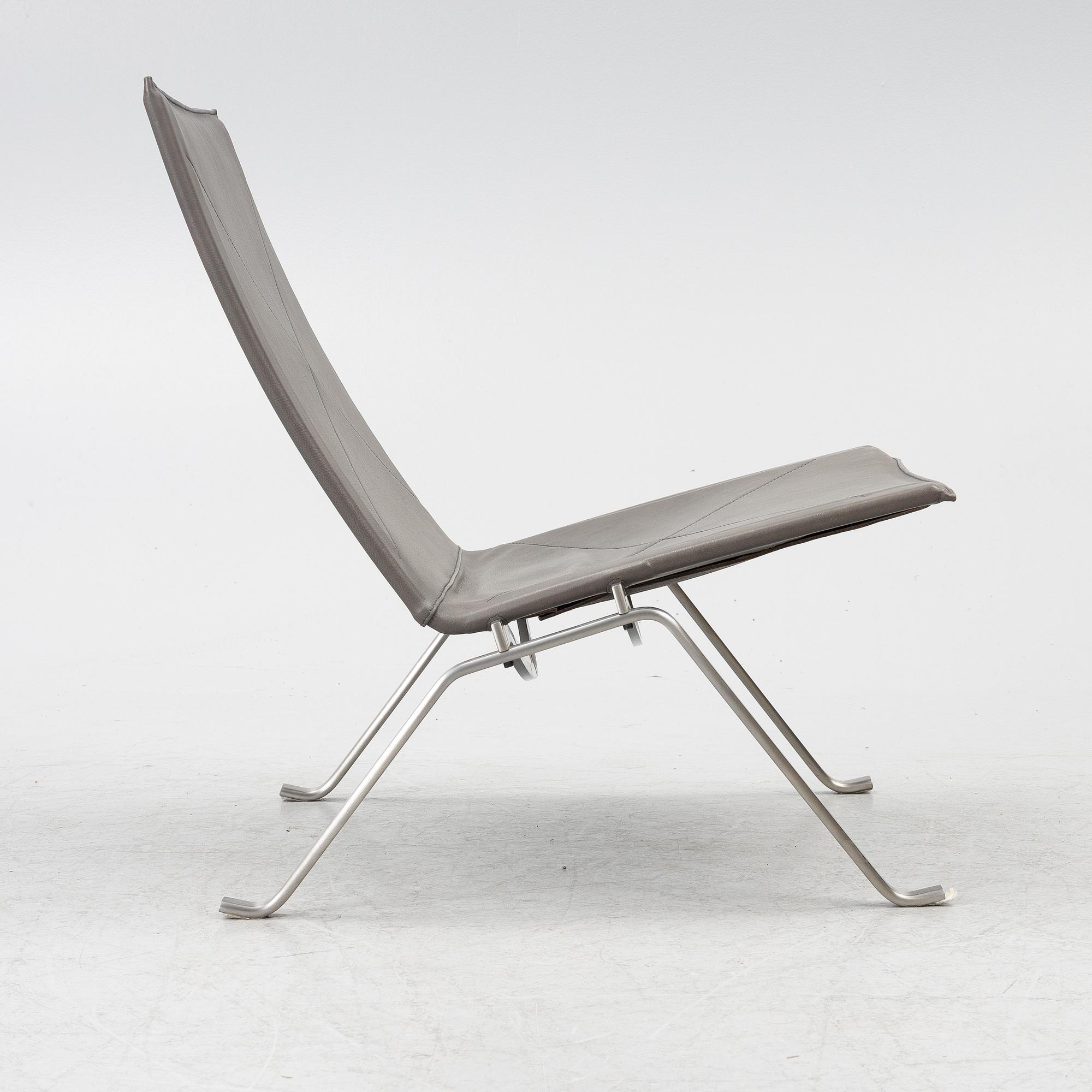 Poul Kjaerholm, A PK-22 lounge chair for Fritz Hansen, 2019.