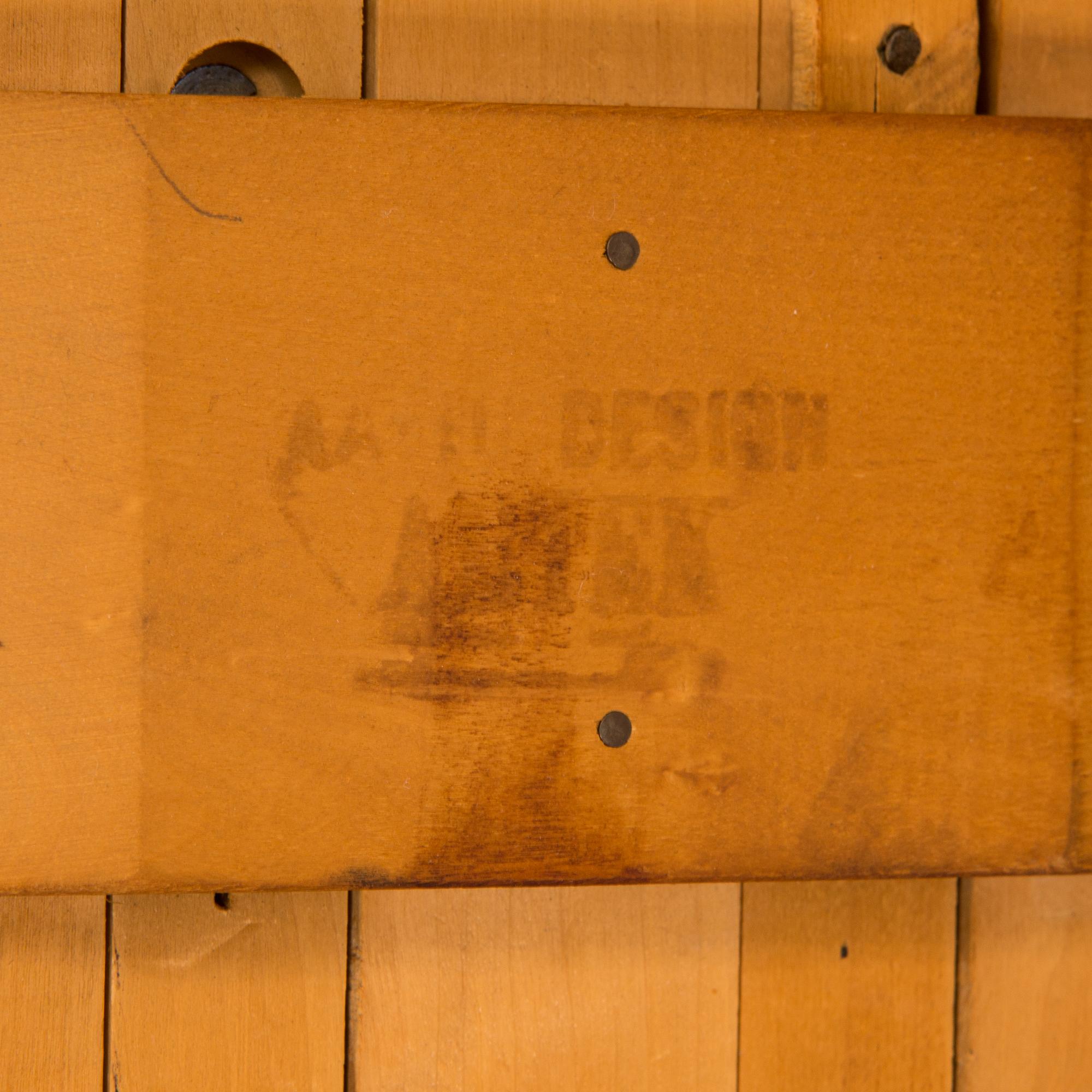 Alvar Aalto, matbord, modell 92 för O.Y. Huonekalu-ja Rakennustyötehdas A.B. 1900-talets mitt.