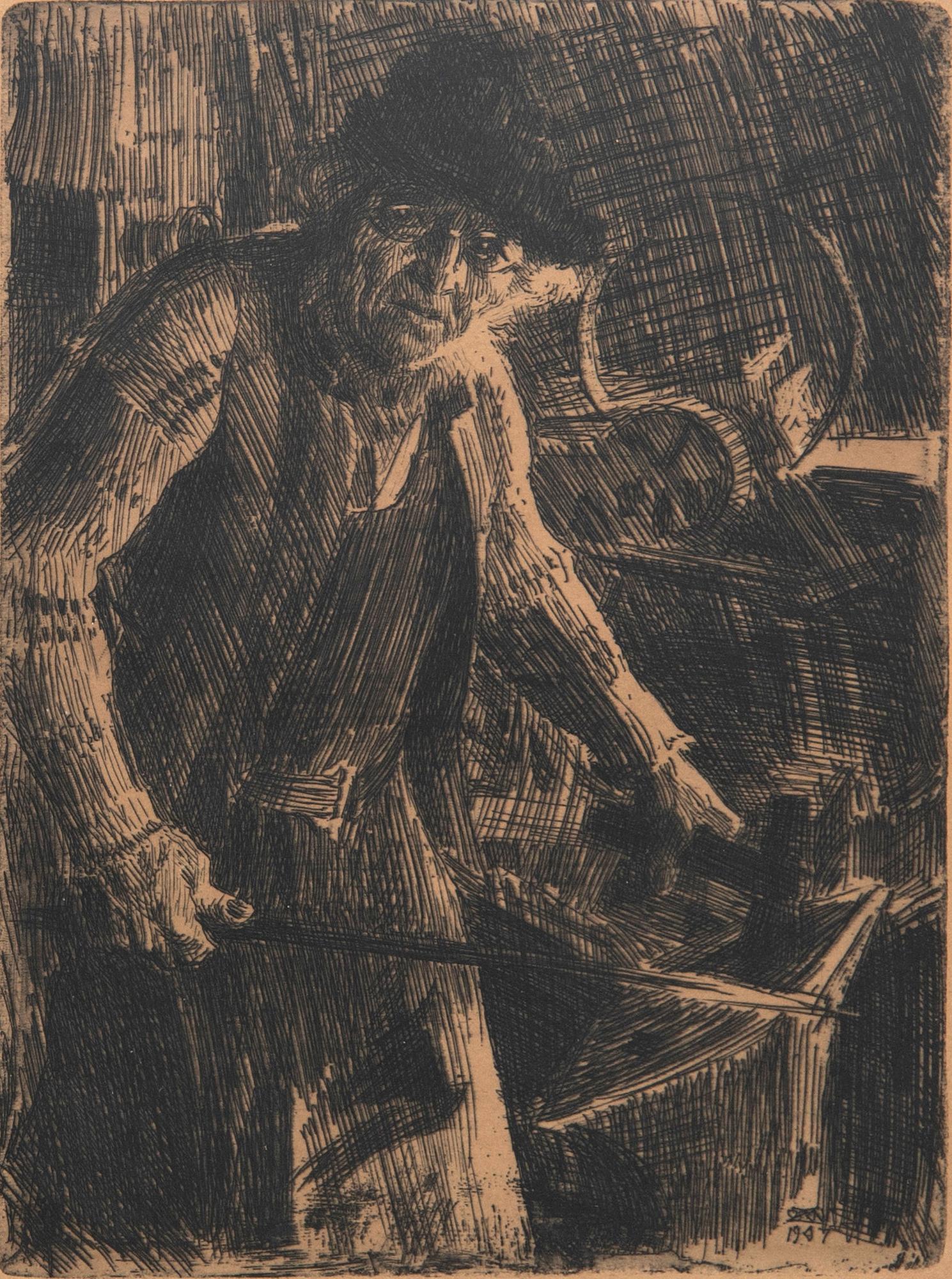 Anders Zorn, The Master Blacksmith.