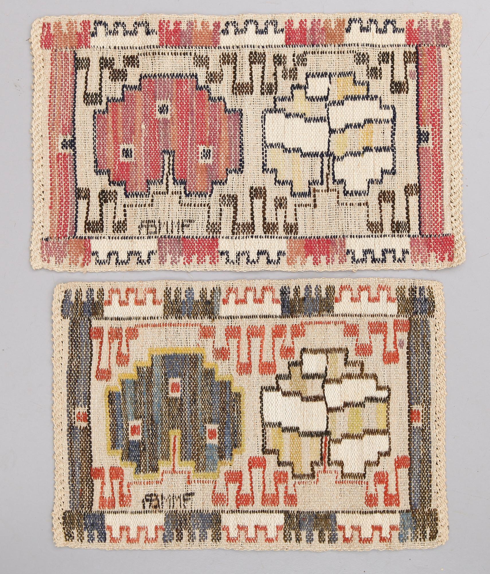 VÄVNADER, 2 st,  AB MMF Märta Måås-Fjätterström, 1900-talets mitt.