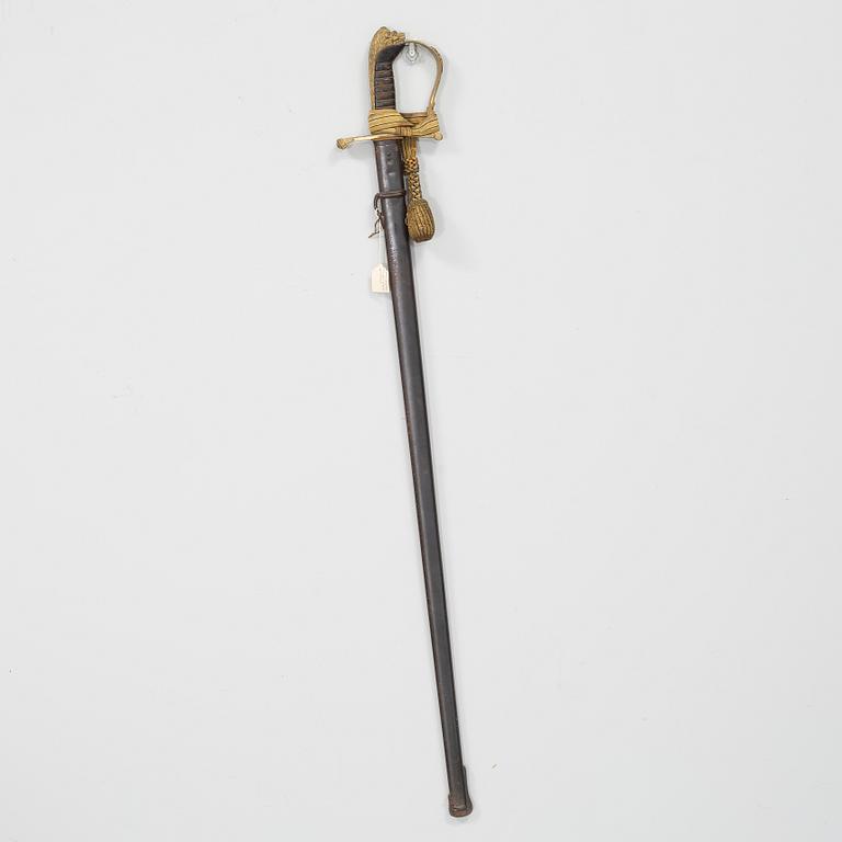 A sword for the swedish army, m/1899.