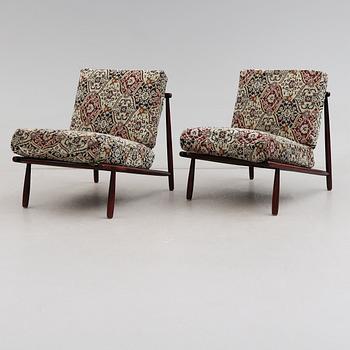 FÅTÖLJER, 1 par, "Interiör", Alf Svensson, 1950-tal.