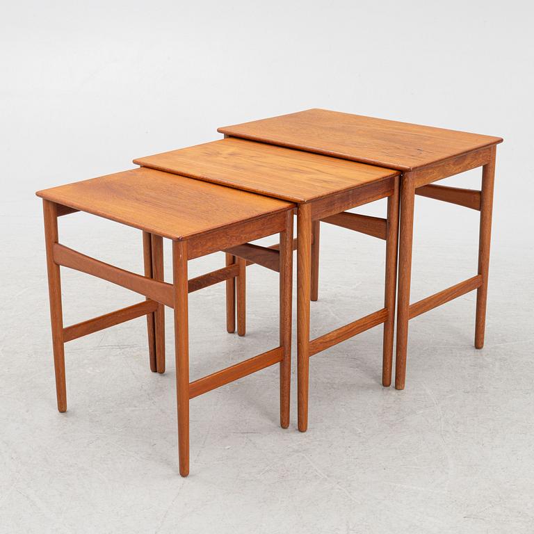 Hans J. Wegner, satsbord, 3 delar, Andreas Tuck, Danmark.