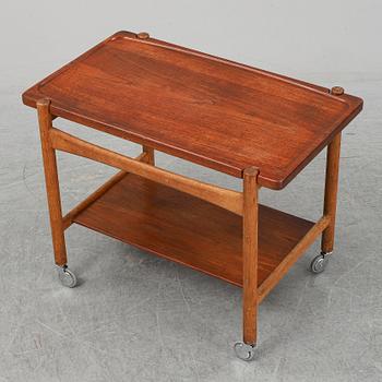 A 1960's teak drink trolley by Hans J Wegner for Andreas Tuck.