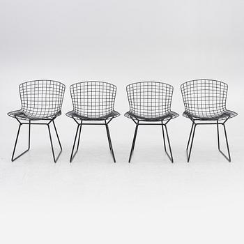Harry Bertoia, four "Sidechair", 1960/70's.