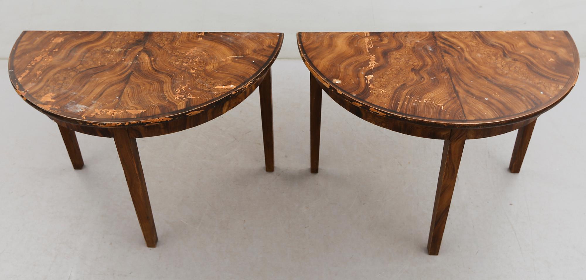 VÄGGBORD, 1 par, 1800-talets andra hälft.