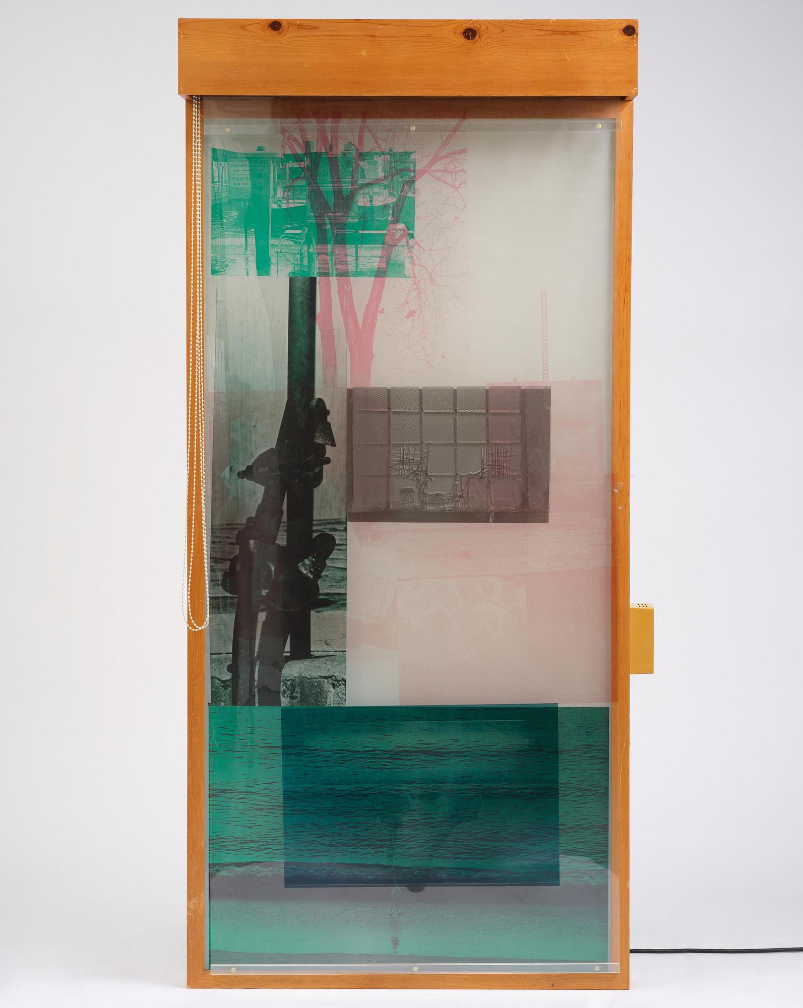 Robert Rauschenberg, Sling-Shots Lit #1.