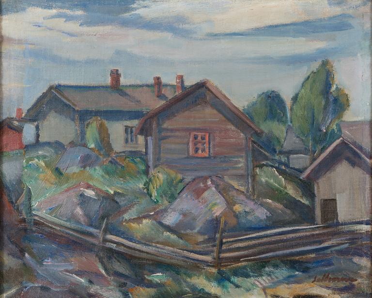 Tyko Sallinen, öljy kankaalle, signeerattu.