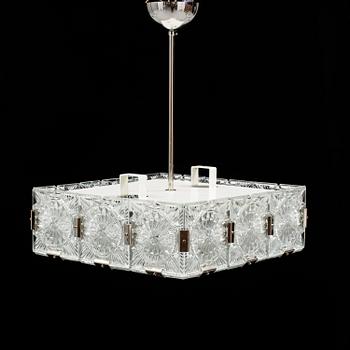 A 1960´s ceiling light. Height ca 36 cm.