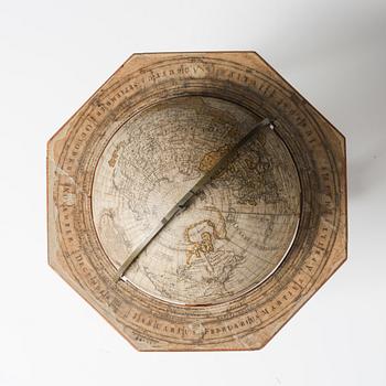 A pair of terrestrial and celestial library globes by A. Åkerman (manufacturer of globes in Uppsala 1759-78), 1759.