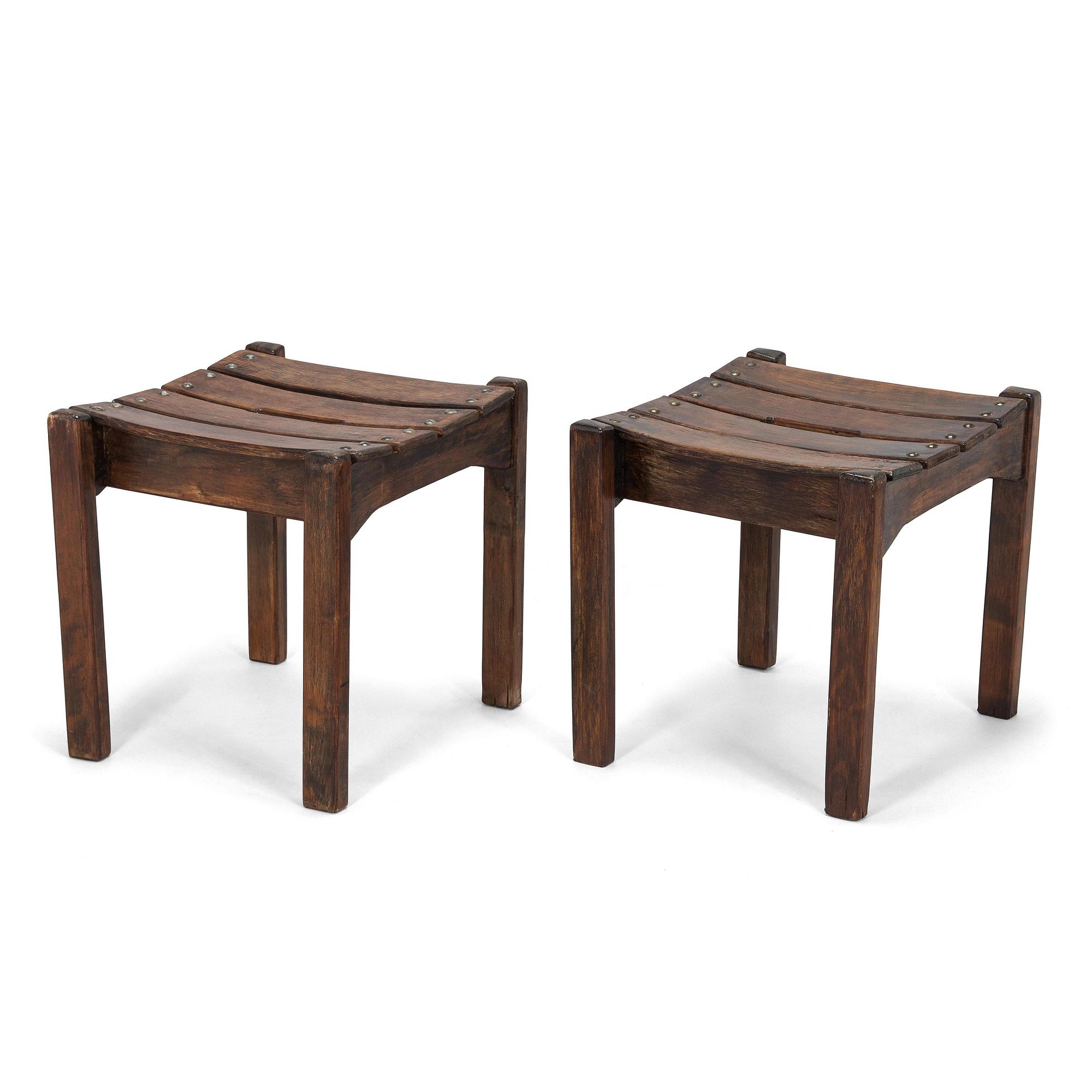 Reima and Raili Pietilä, A pair of stools. Designed in 1966.