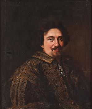 Abraham de Vries, attributed to, Man in a jacket with gold embroidery.