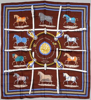SCARF, "Couvertures et Tenues du Jour", Hermès.