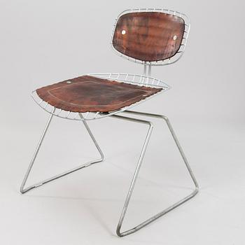 A BEAUBOURG CHAIR BY MICHAEL CADESTIN AND GEORGES LAURENT, 1970's.