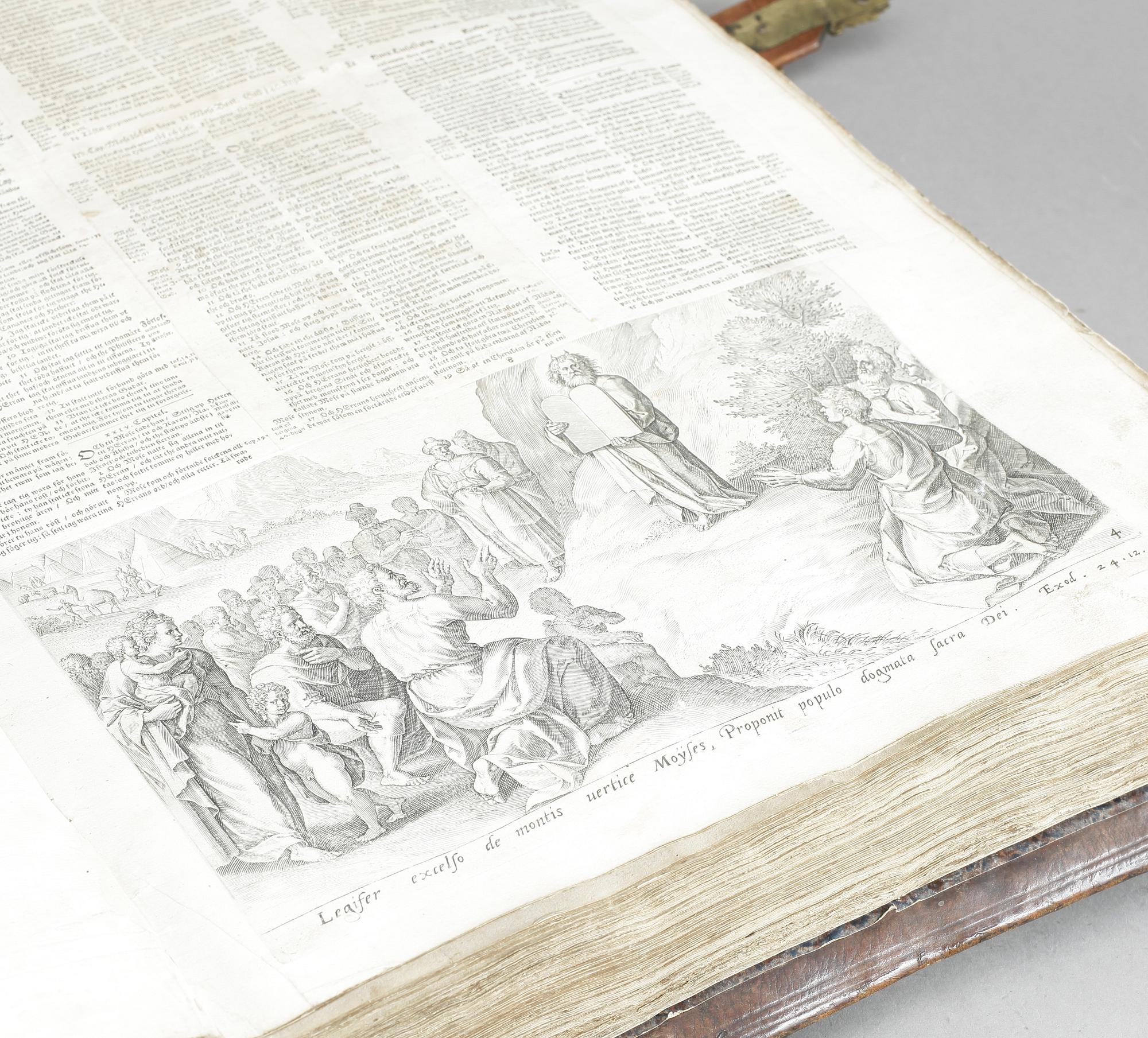 BIBEL, "Thet ähr hela then Helga Schrifft på swenska", Iacob Marci, Ao, 1635.