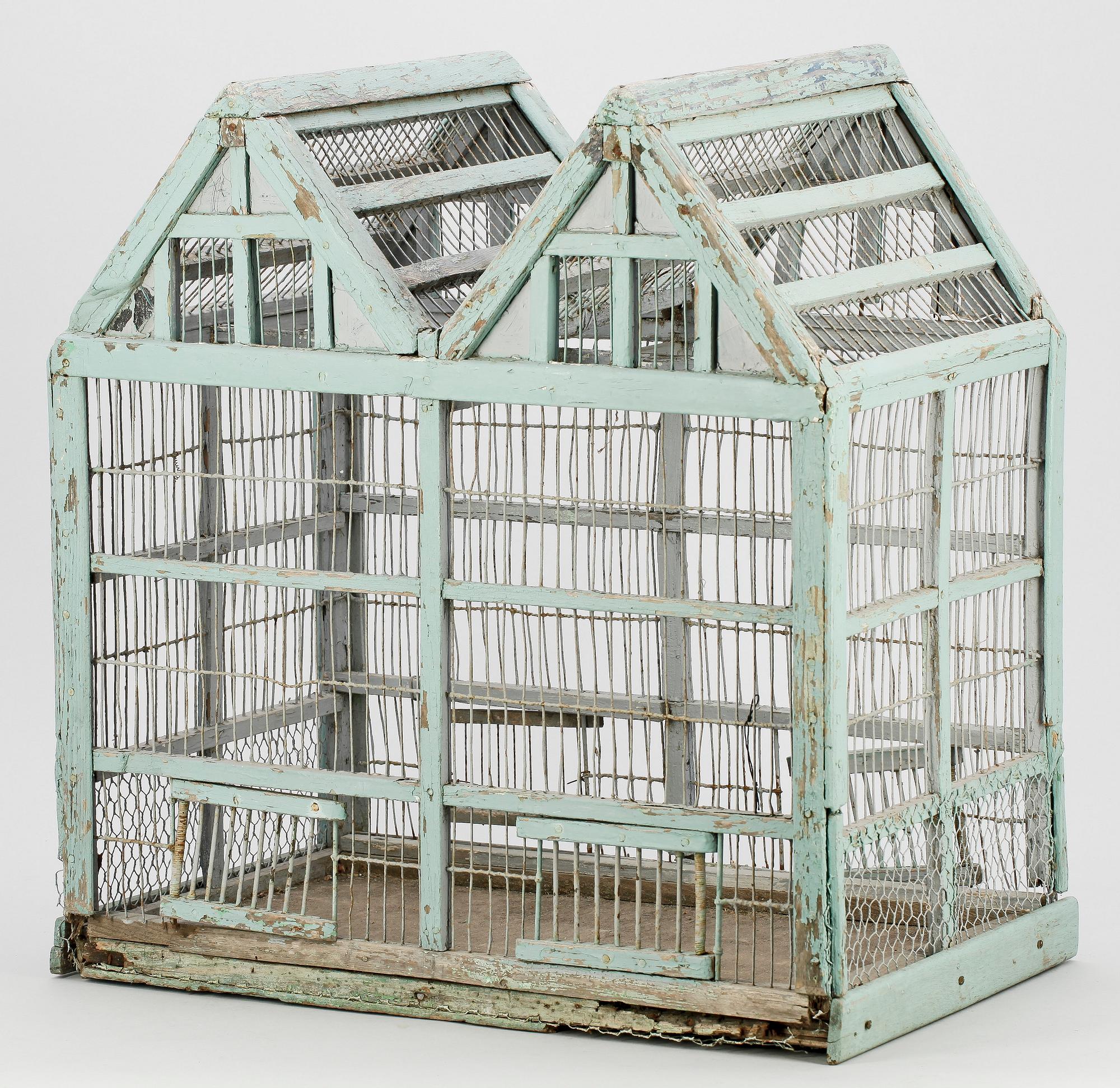 FÅGELBUR, enl uppg Hälsingland, 1800/1900-tal.