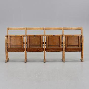 TEATERBÄNK, omkring 1900-talets mitt.