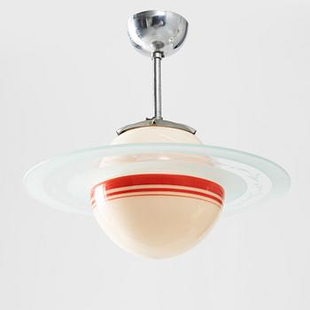 Taklampa, Saturnus-modell, 1900-talets mitt.