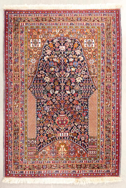 Kashgai rug, old, approx. 185x124 cm.