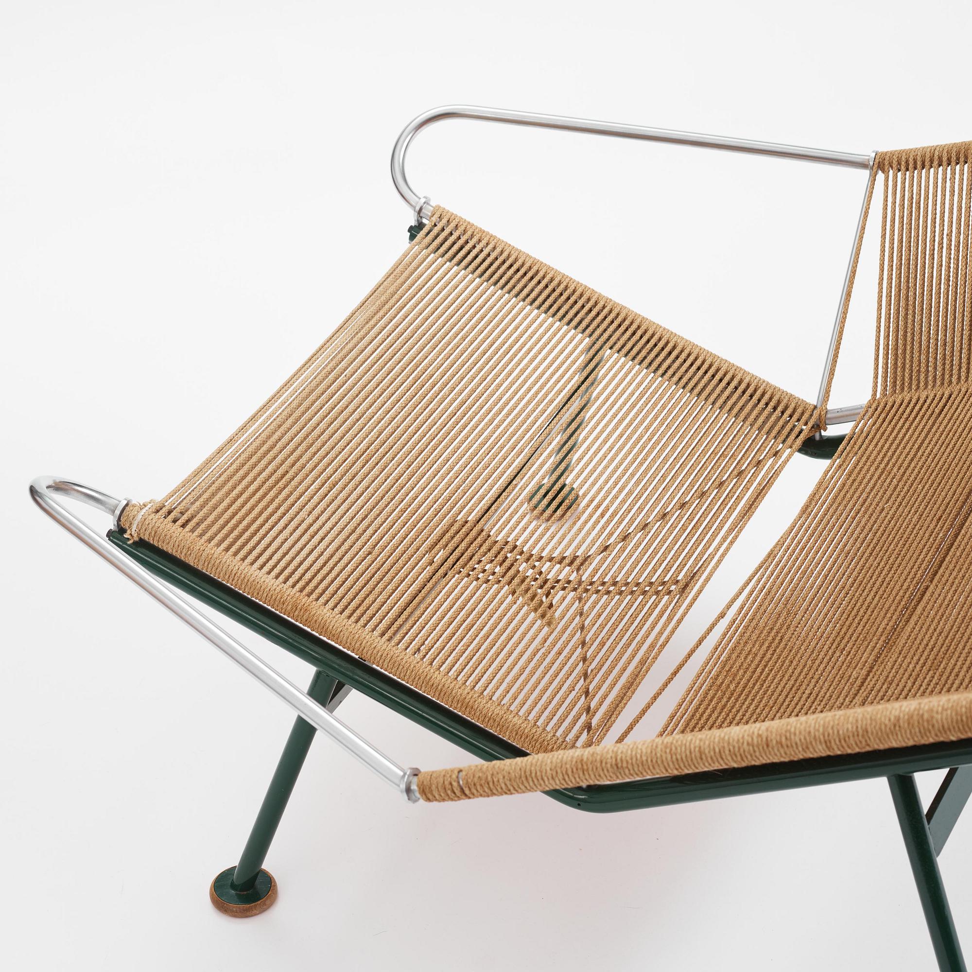 Hans J. Wegner, fåtölj, "Flag Halyard", Getama, Danmark, 1950-60-tal.