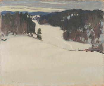 Wilho Sjöström, oil on cavas, signed and dated-23.
