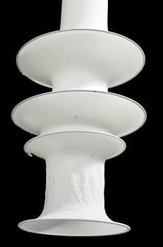 TAKLAMPA, "Falkland", Bruno Munari, Danese, Milano, Italien, Omkring 2000. Höjd ca 146 cm.