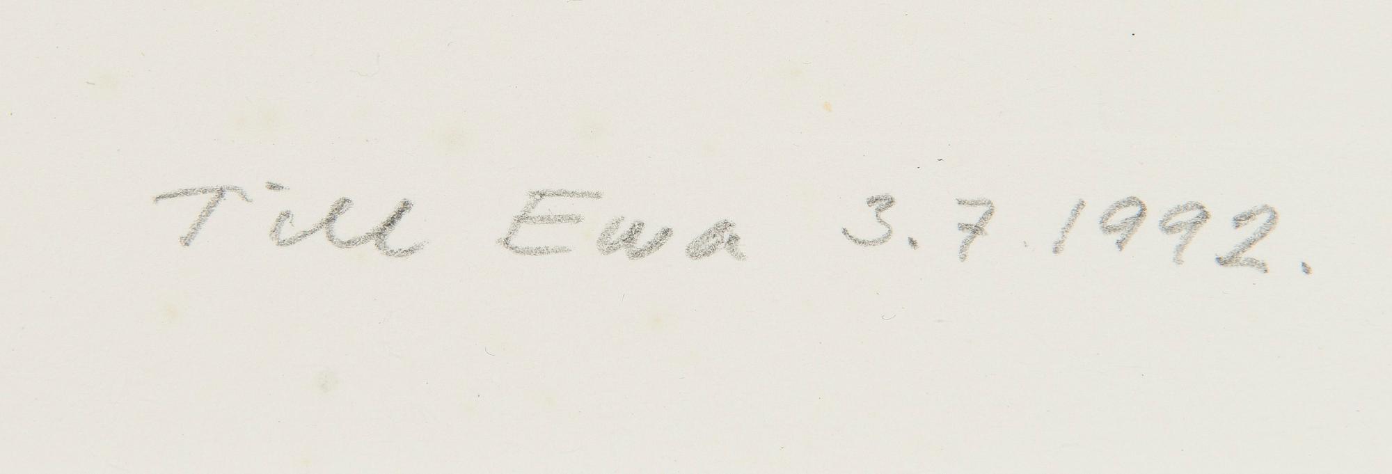 Lisbet Lund (Lund-Schwela), Untitled.