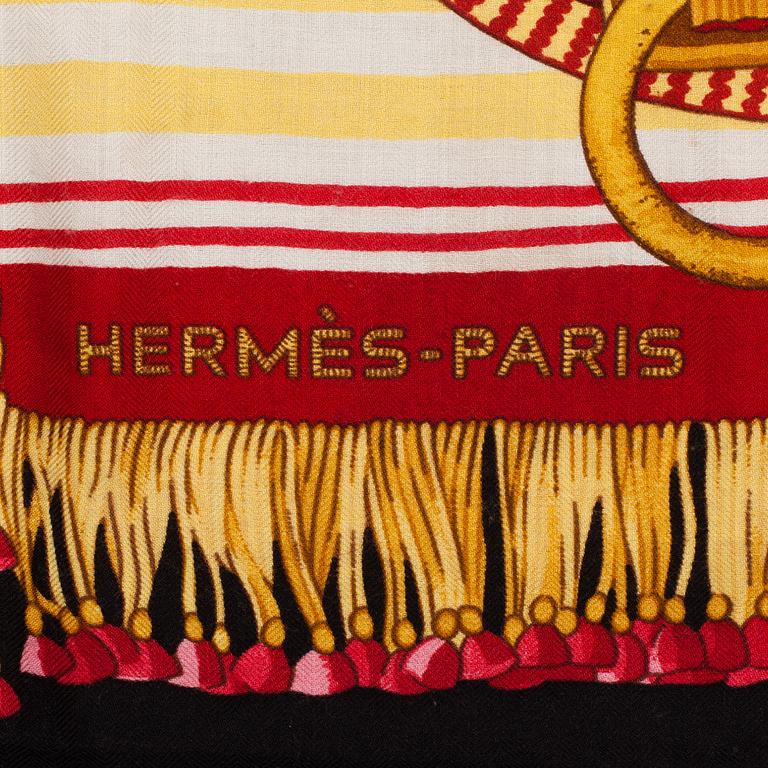 HERMÈS, "Selle d'Apparat Marocaine", shawl.