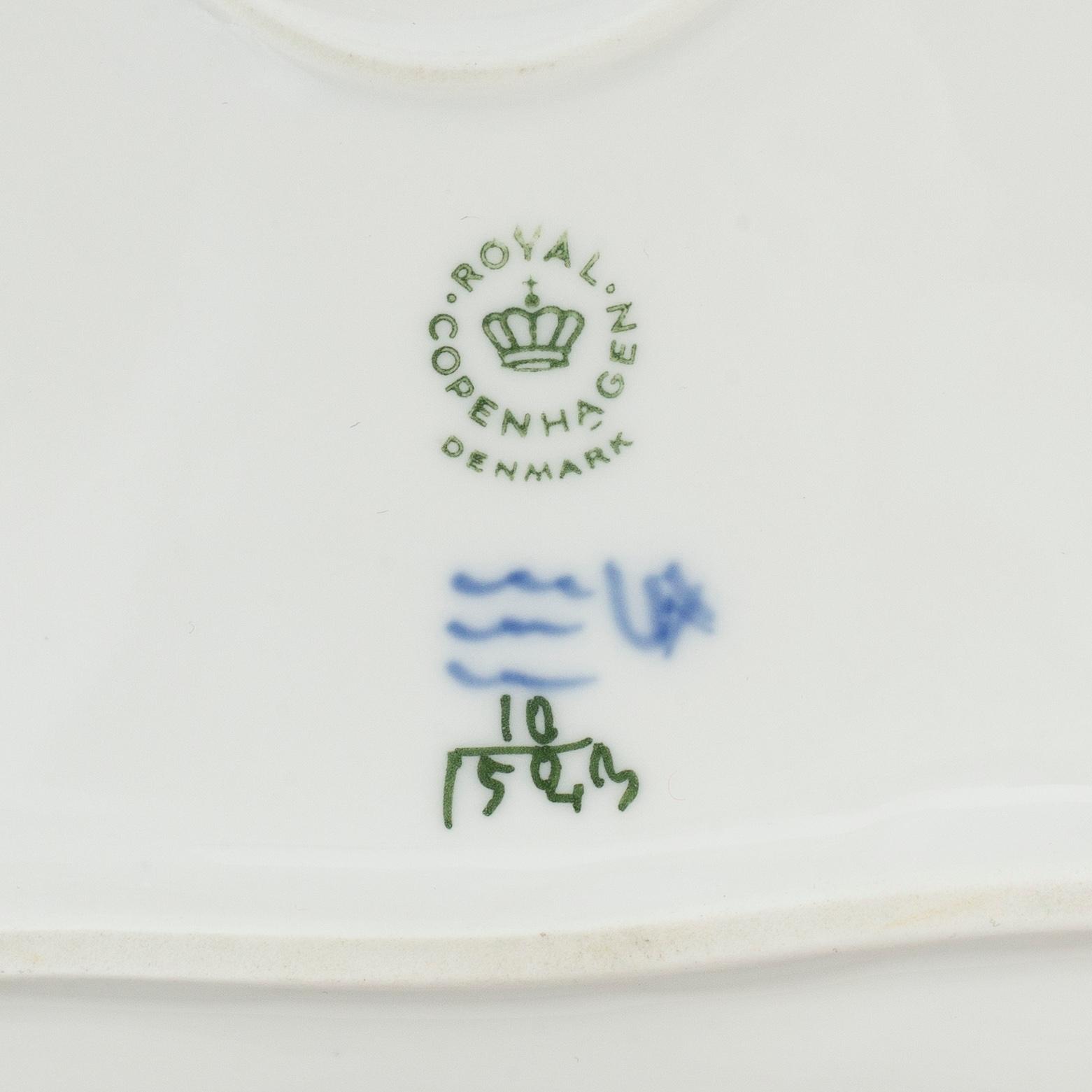 A 'Blå Blomst' part coffee and tea service, Royal Copenhagen, Denmark (74 pieces).