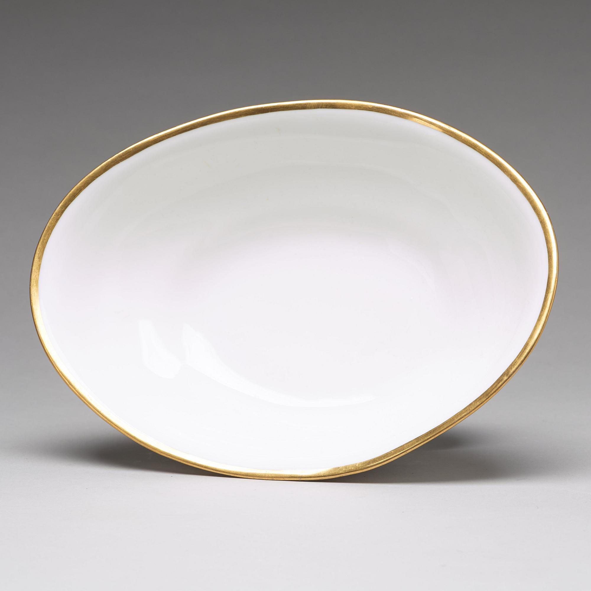 A bowl, Imperial porcelain manufactory, St Petersburg, Alexander II.