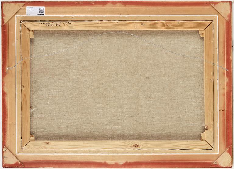 LESZEK PIASECKI, oil on canvs, signed.