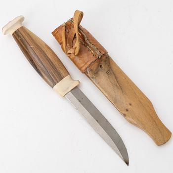 Bertil Fällman, knife, signed, 1980s.