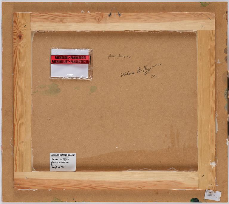 Helene Billgren, "Please please me".